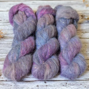 Mermaid Suri Silk - Heather Storm