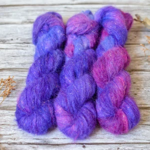 Mermaid Suri Silk - Lilac Stardust